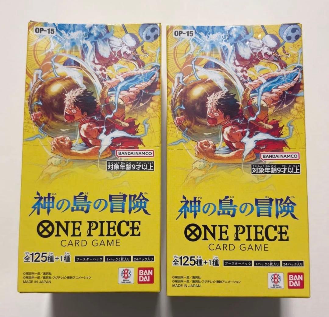テープ付き】 ワンピースカード 神の島の冒険 ONE PIECE BOX - メルカリ