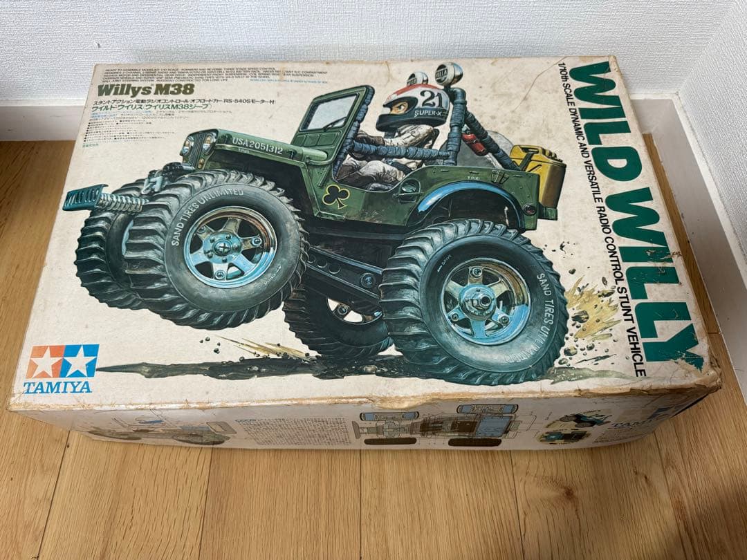 動作未確認 タミヤ 初代ワイルドウイリス M38 ワイルドウイリー - メルカリ