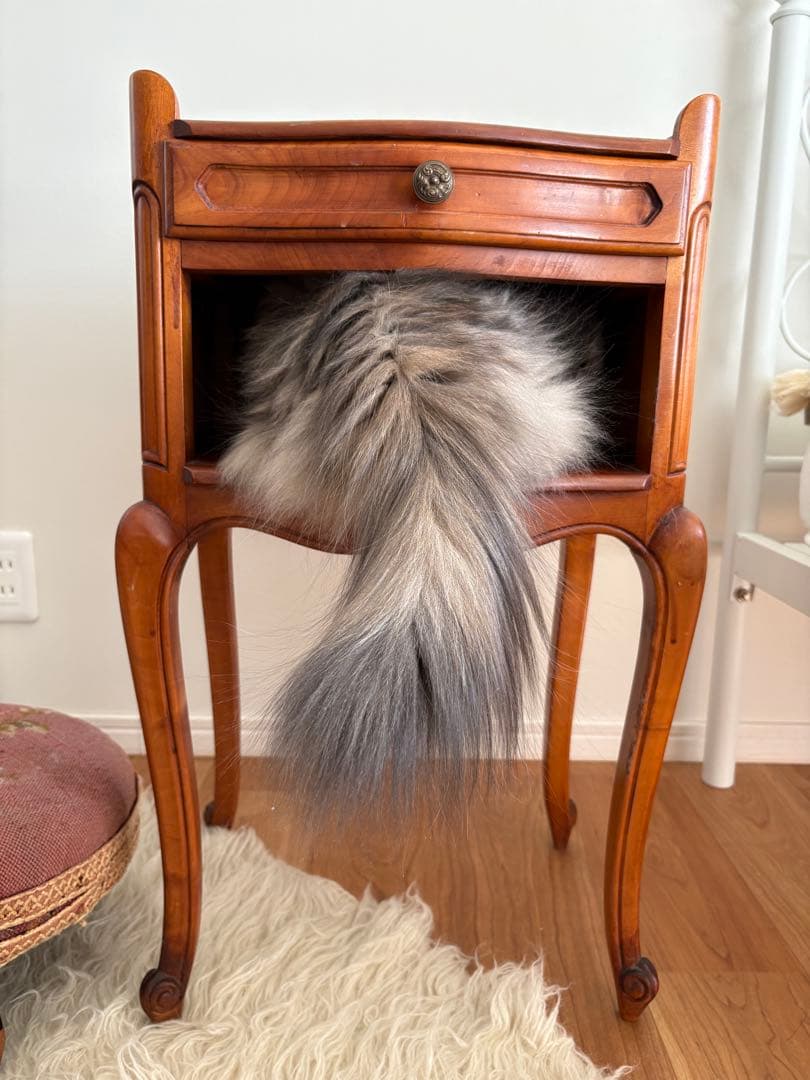 フランス　アンティーク　ブロカント　寝室　サイドボード　サイドキャビネット