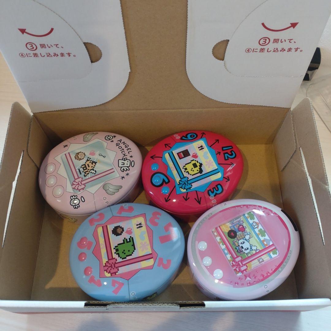 たまごっち チョコ缶 4種 コンプリート セット バレンタイン