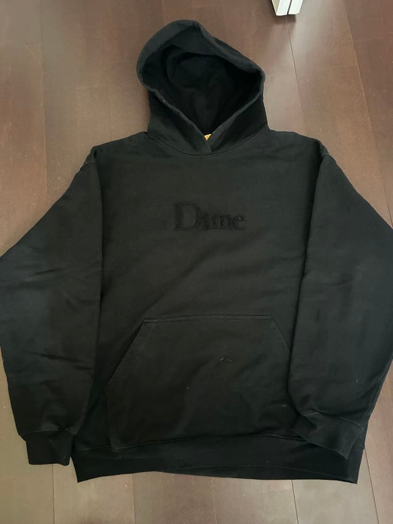 Dime パーカー フーディー ブラック - メルカリ