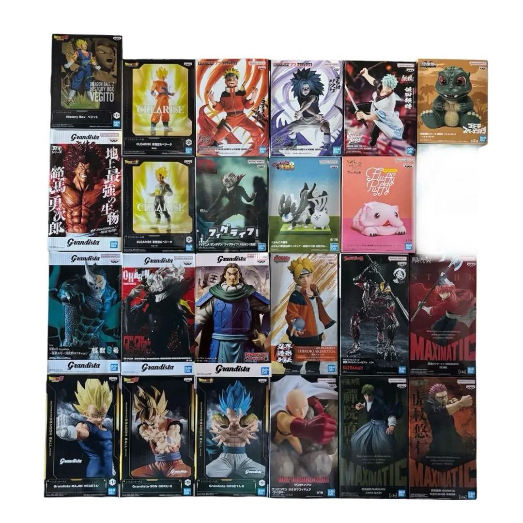 最新プライズフィギュア　呪術廻戦　ナルト　24点セット　まとめ売り