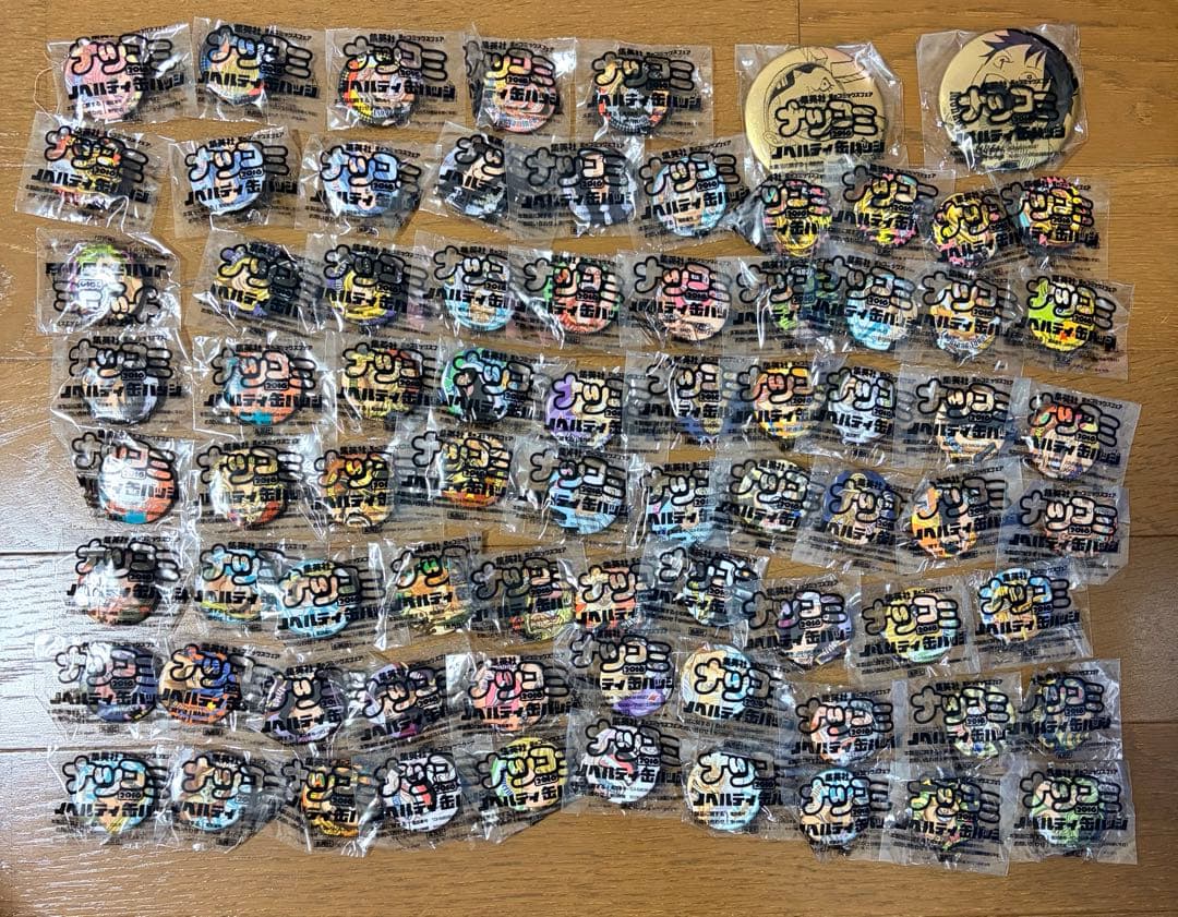 ワンピース ナツコミ 2016 缶バッジ 約70点