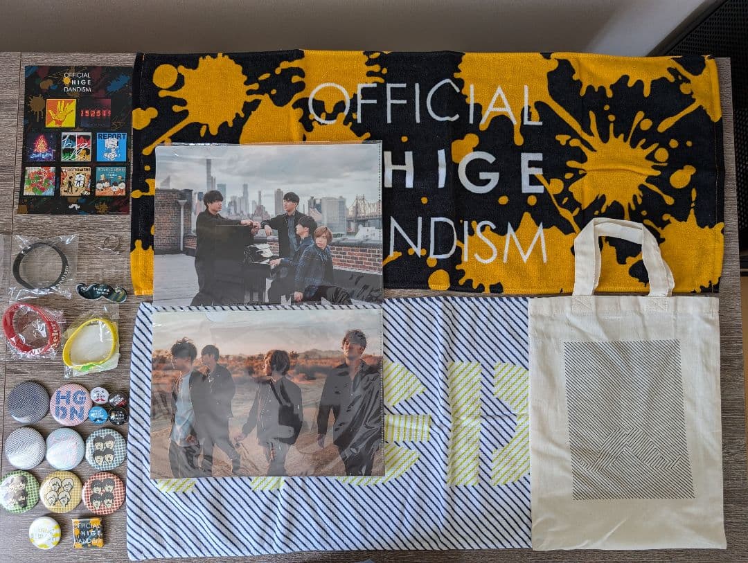 【非売品】official髭男dismグッズ一式 Arena Tour 2024 - Rejoice - グッズ公開 !