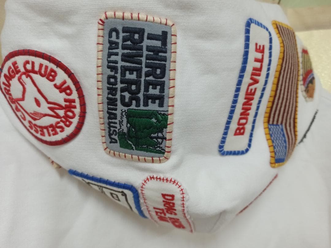 トップス VISVIM FIL 17AW ICT JUMBO PACHES HOODIE