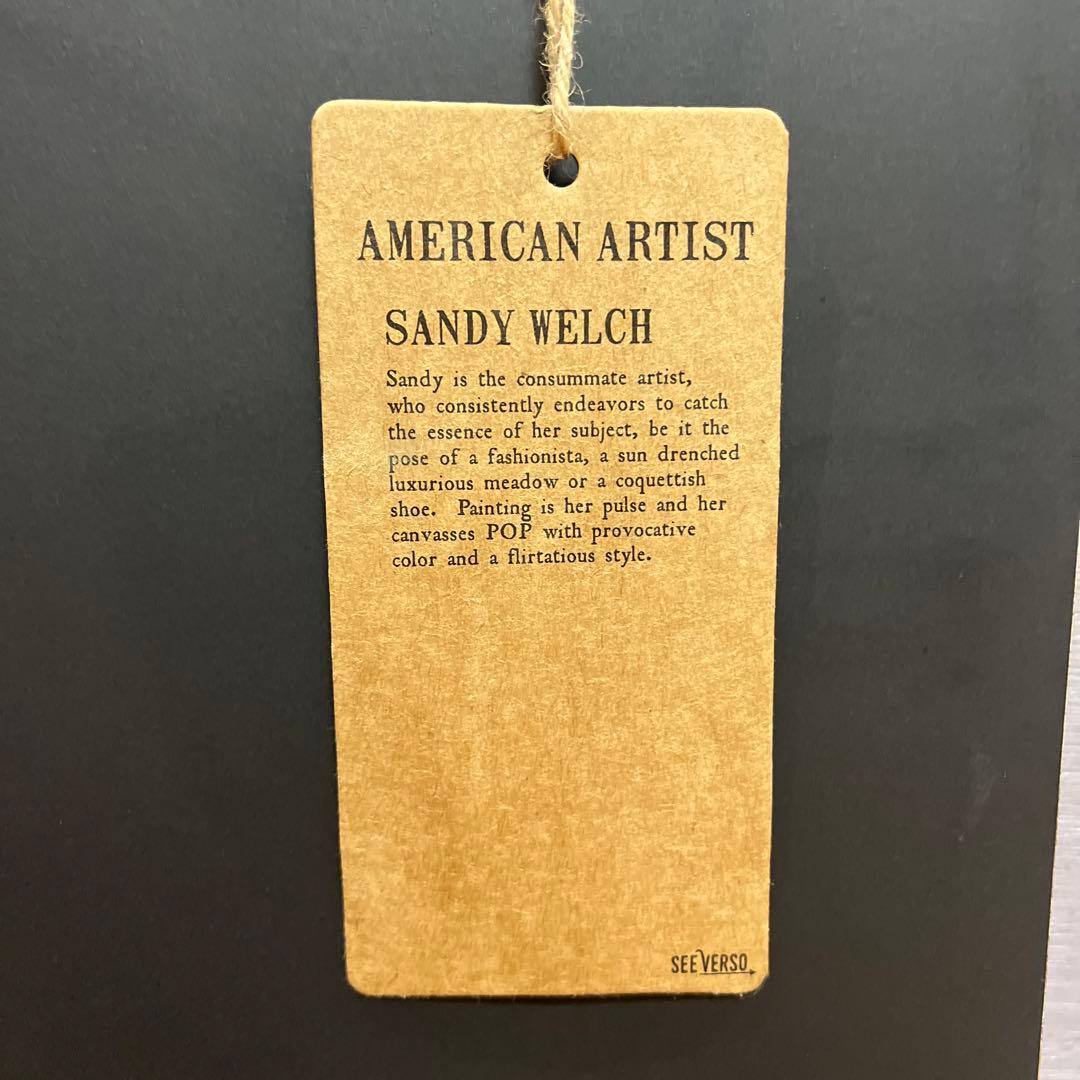 フランフラン SANDYWELCH アートボード リップスティック パネル