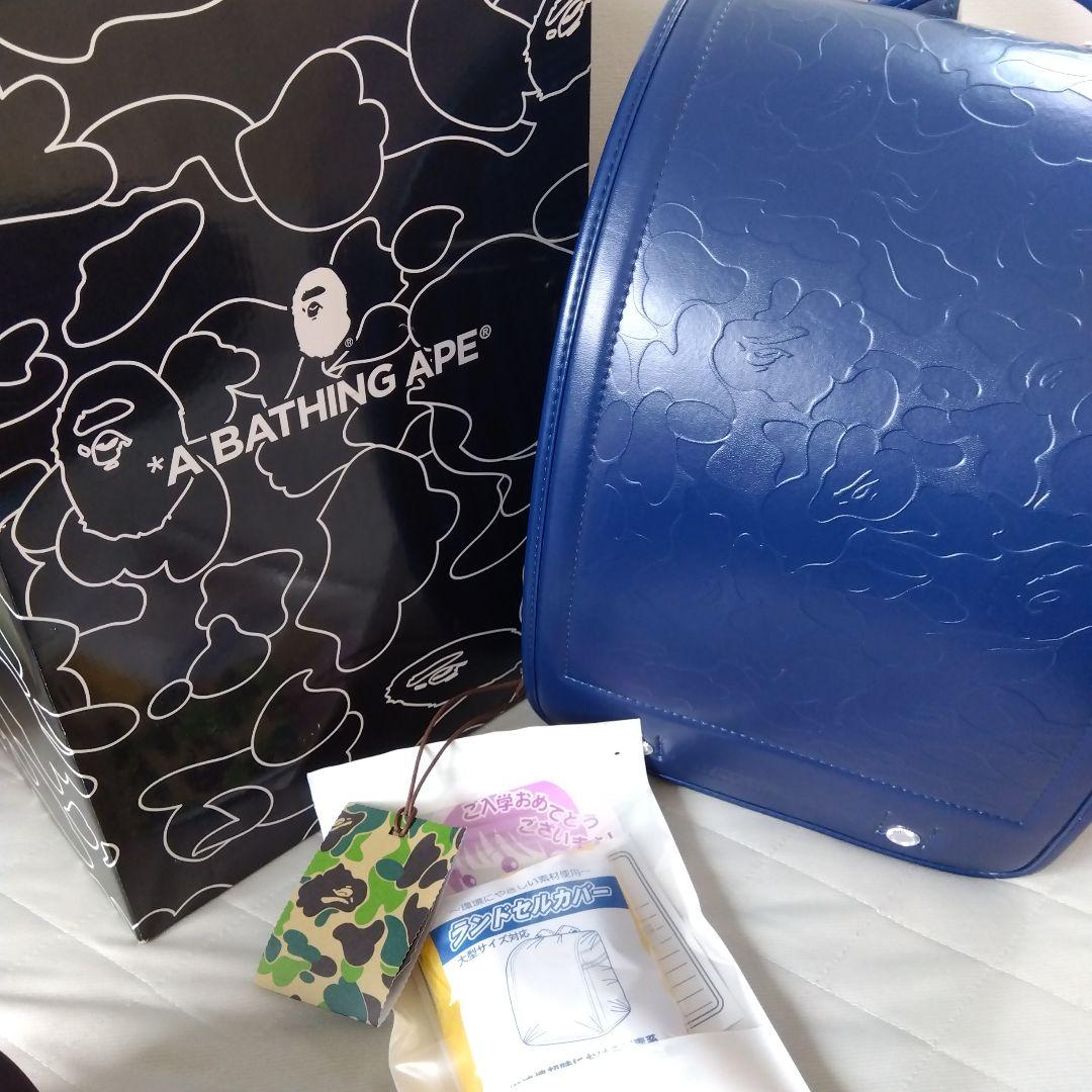 専用！A BATHING APE ランドセル 青 - メルカリ