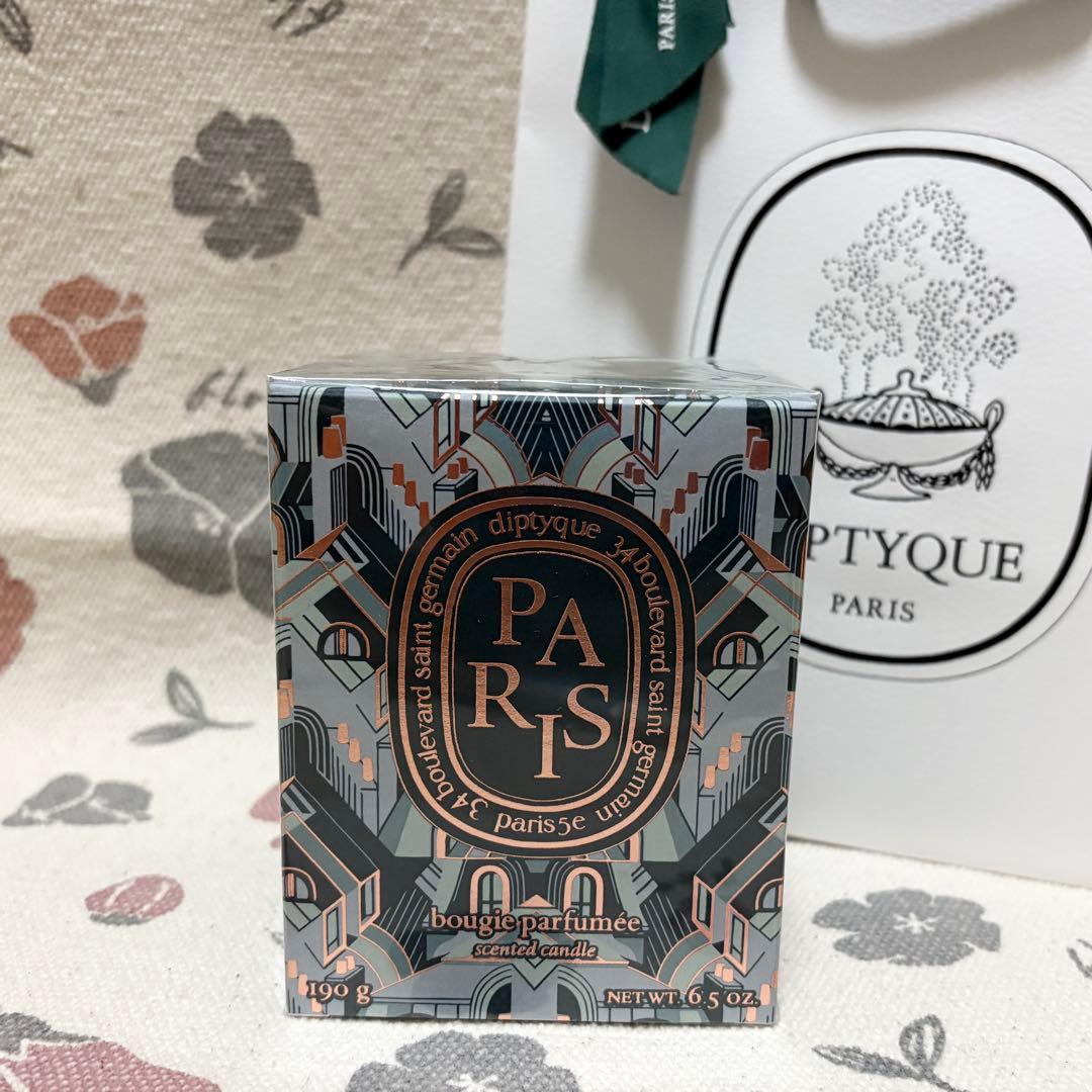 Diptyque キャンドル パリ 新品未開封 diptyque - diptyque ディプティック キャンドル パリ限定品の通販 by