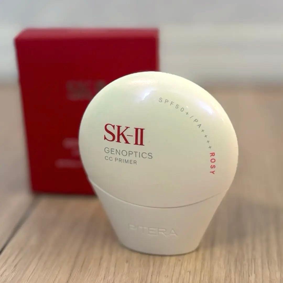 rumiru！SK-IIジェノプティクス CC プライマー ロージーピンク
