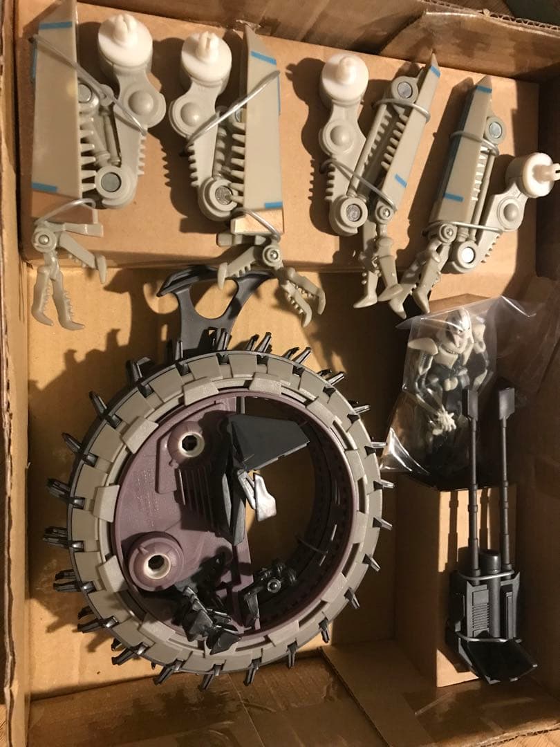 グリーバスホイール　スターウォーズ グリーバス将軍/グリーバス・ホイール・バイク スターウォーズ