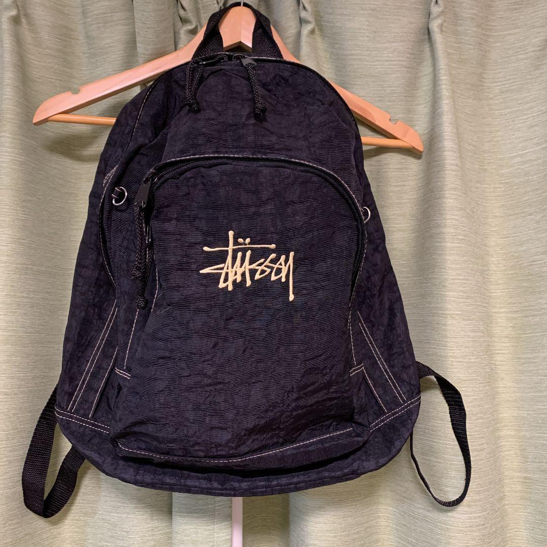 90s 白タグ old stussy リュック バッグパック ステューシー - メルカリ