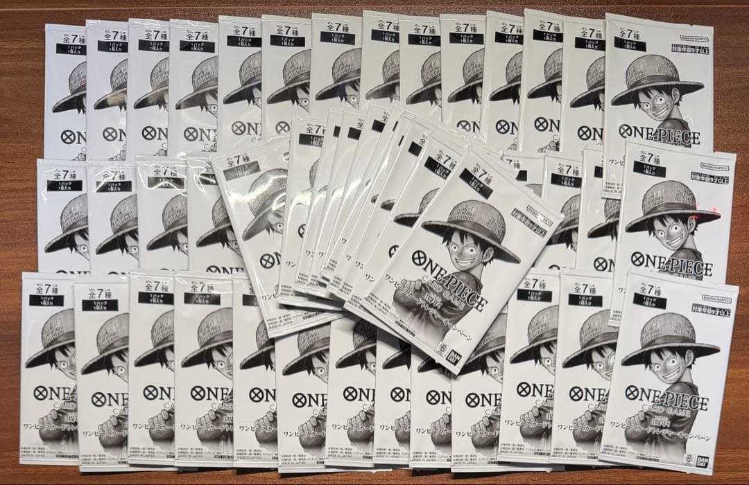 ワンピースカード 3周年！ トレジャーキャンペーン プロモ 50パック 未開封品