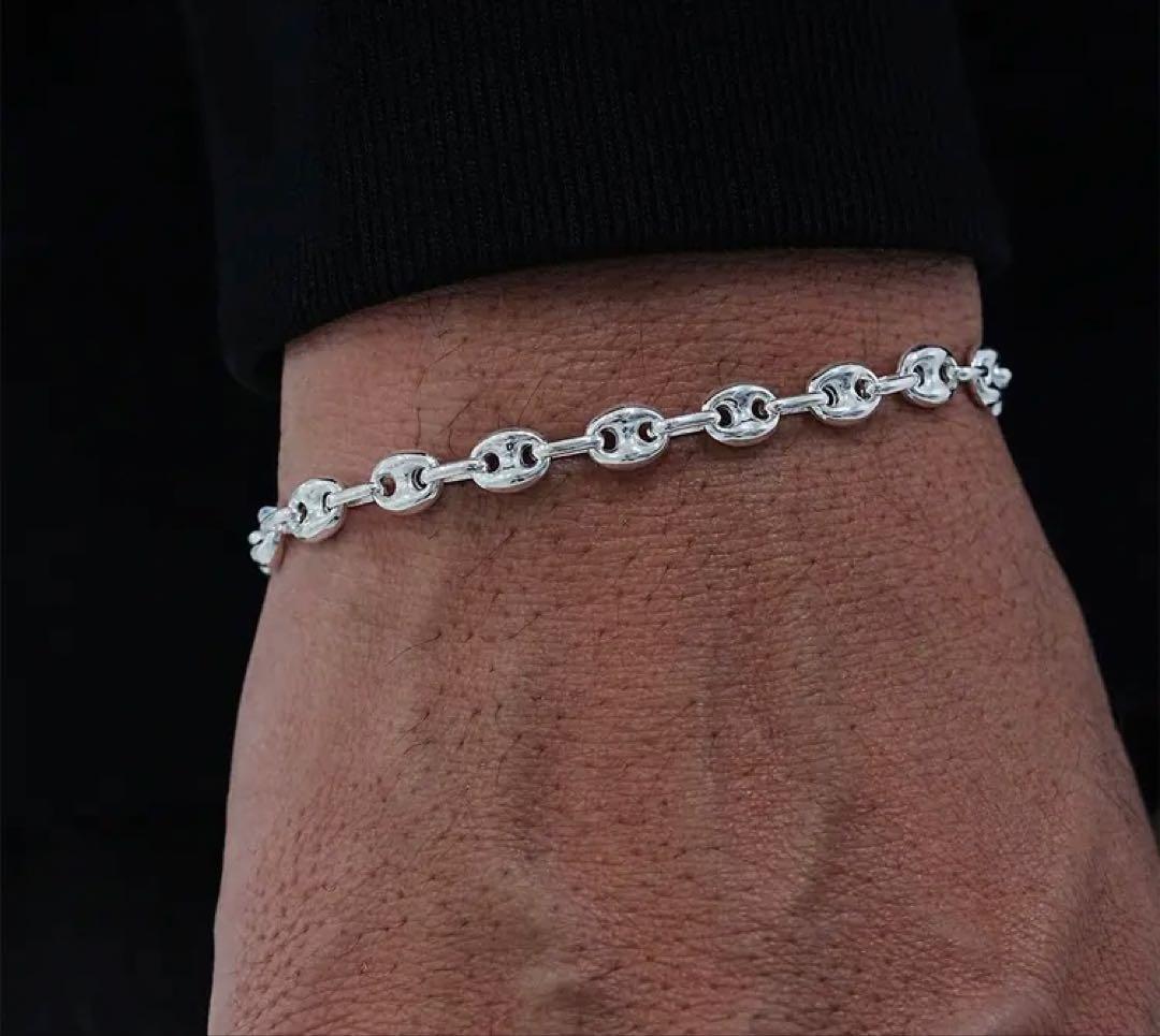 NEEDIS “NEW YORK” クラシックチェーンブレスレット 6.0mm