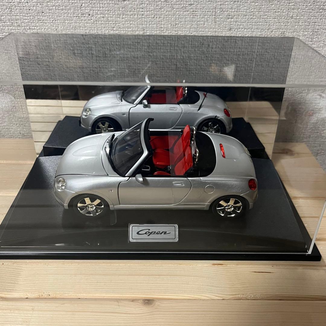 ダイハツ コペンL880K シルバー 1/18