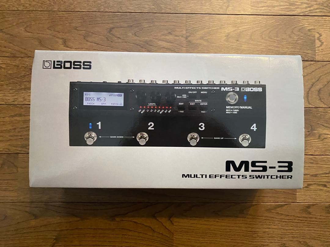 BOSS MS-3 箱、アダプタ、取扱説明書付