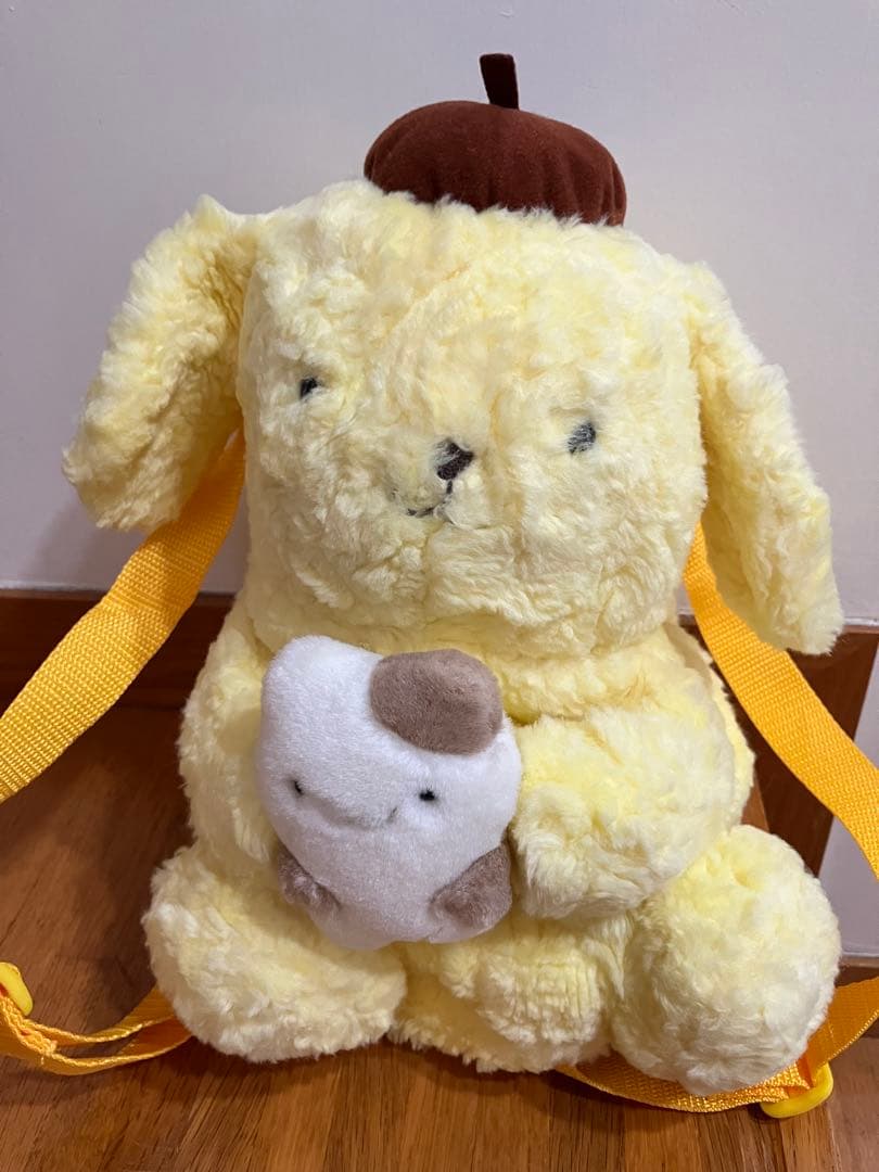【1月限定価格】【激レア】レトロポムポムプリンぬいぐるみリュック