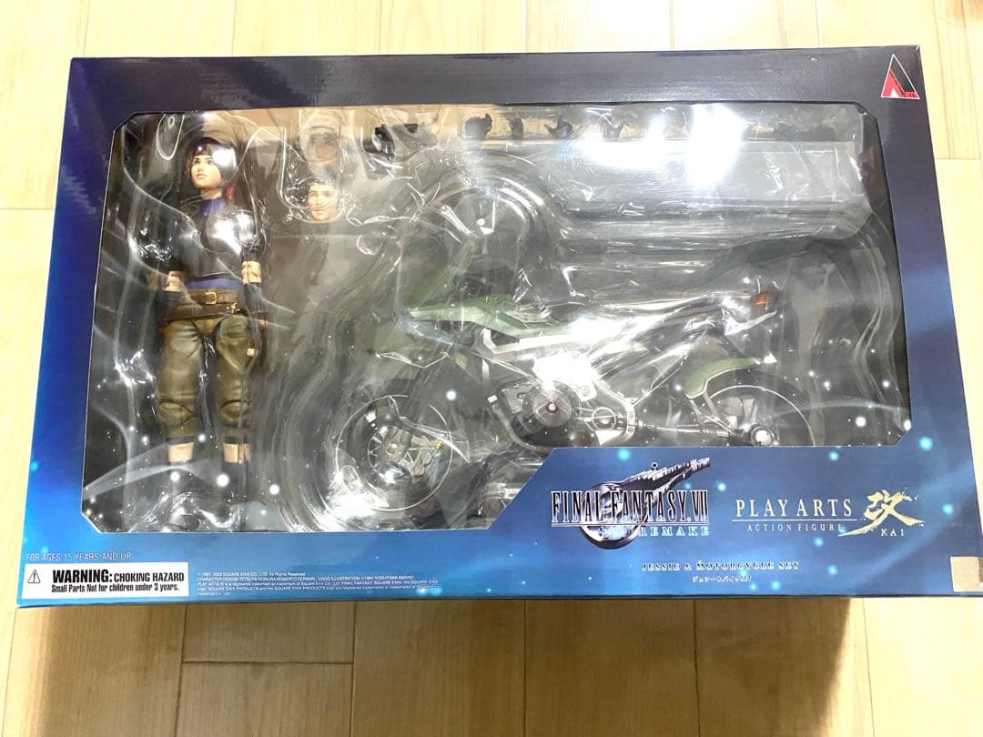 ジェシー　バイクSET ファイナルファンタジー　プレイアーツ改 FFVII REMAKE」ジェシーが“バイク”とセットでPLAY ARTS改に登場