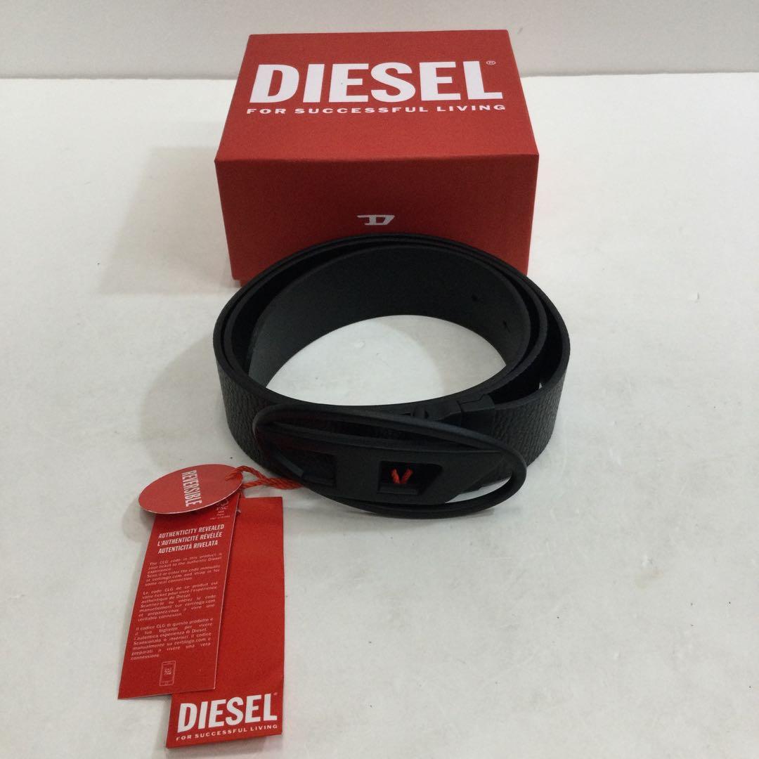 DIESEL リバーシブルレザーベルト　83251028N08S