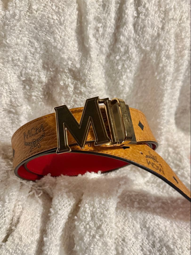 MCM リバーシブル ベルト