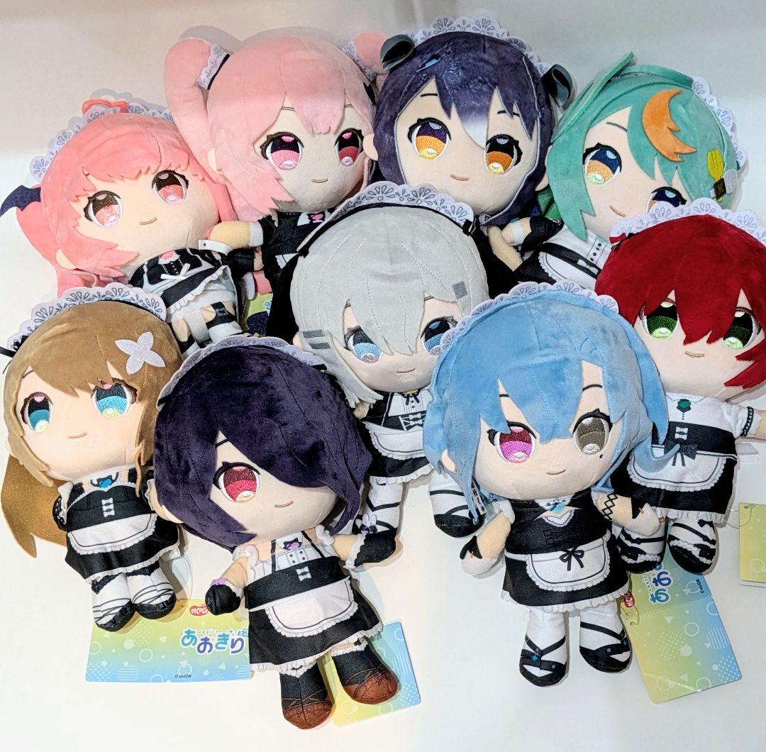 フルコンプ　あおぎり高校　ココぎゅっと！ぬいぐるみ　メイド　Vol.1&2