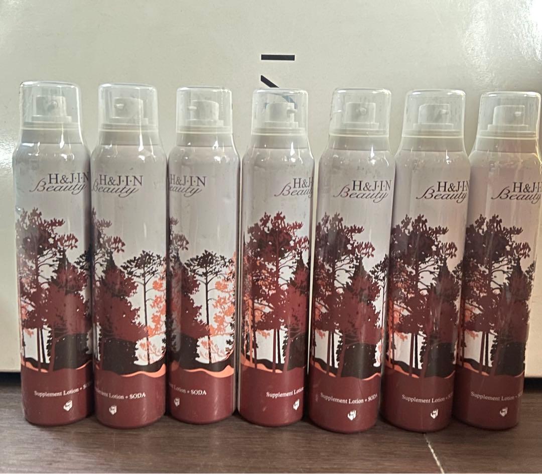 新品未使用/7本/エイチジン/ビューティー/炭酸化粧水 H&JIN Beauty