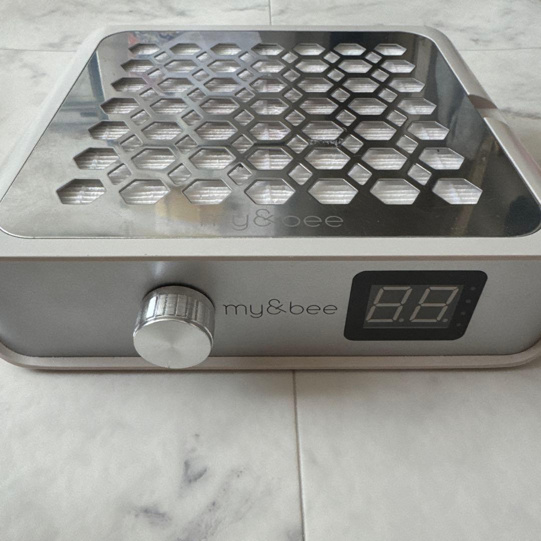 マイビー　my&bee パワーダストコレクター　ネイル　集塵機　箱あり 144418-001.jpg