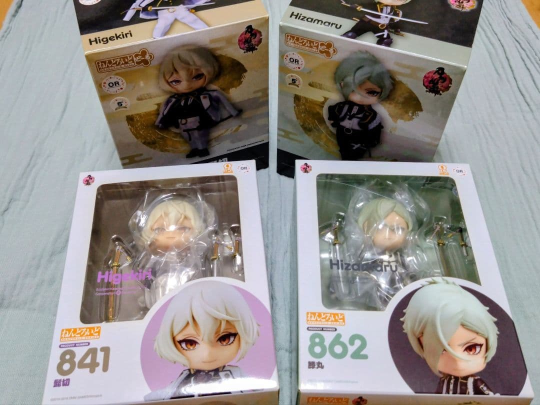 刀剣乱舞 髭切 ・ 膝丸 【ねんどろいど】【ねんどろいどどーる】4点セット