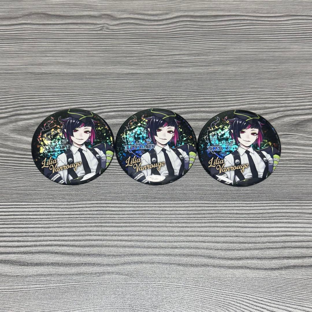 ツイステ リリア・ヴァンルージュ 缶バッチ 75mm - メルカリ