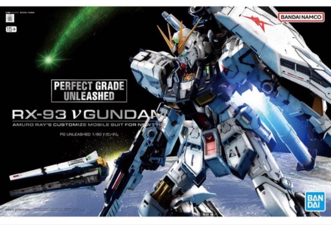 新品 PG UNLEASHED 1/60 νガンダム