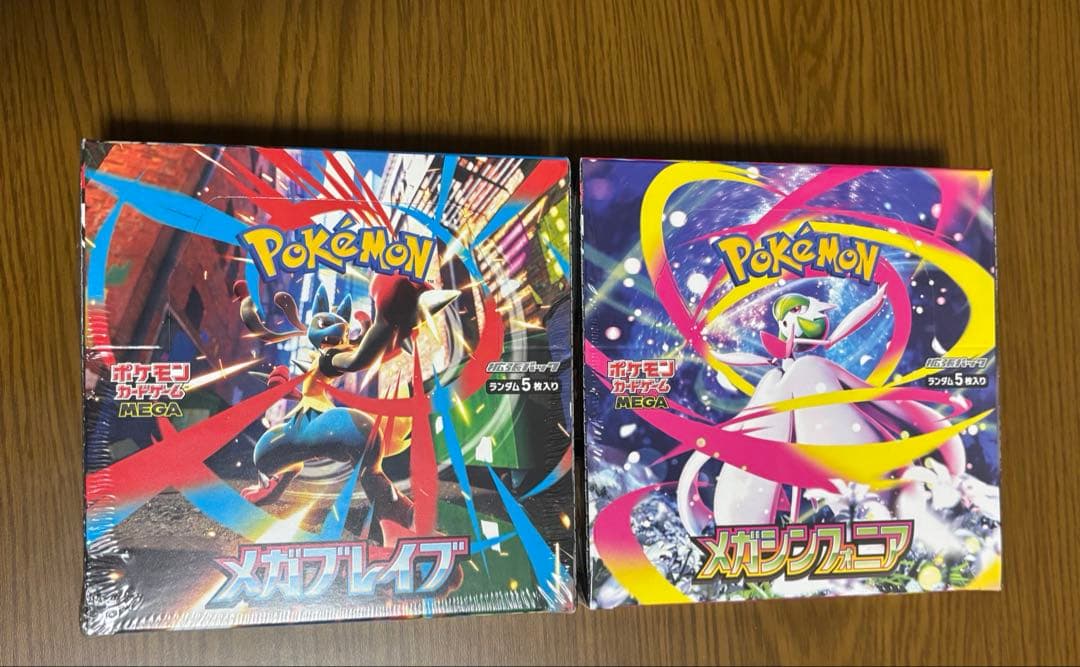 ポケモンカード メガシンフォニア メガブレイブ BOX シュリンク付き