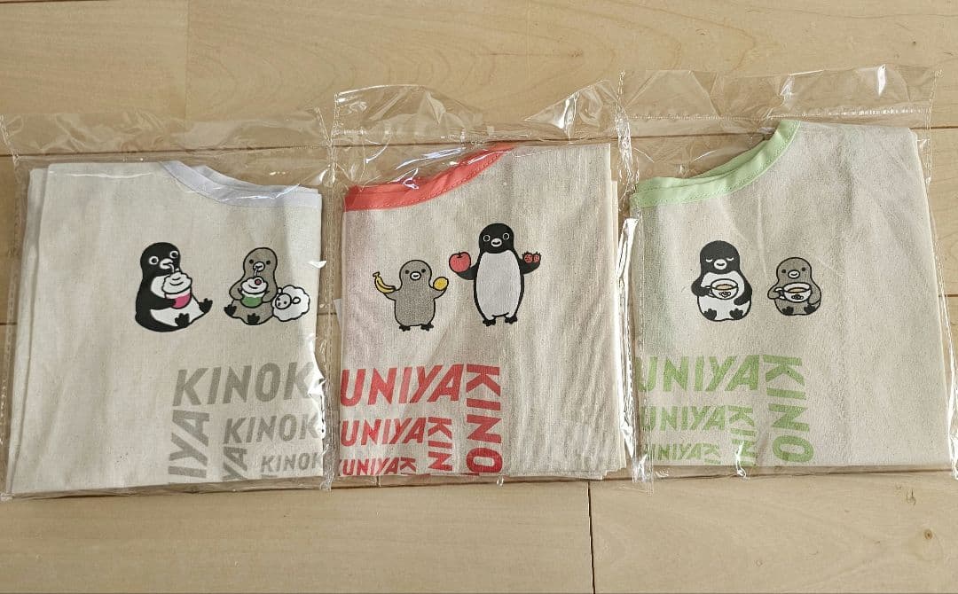 【完売】紀ノ国屋エコバッグ　Suicaのペンギンコラボ　3色セット