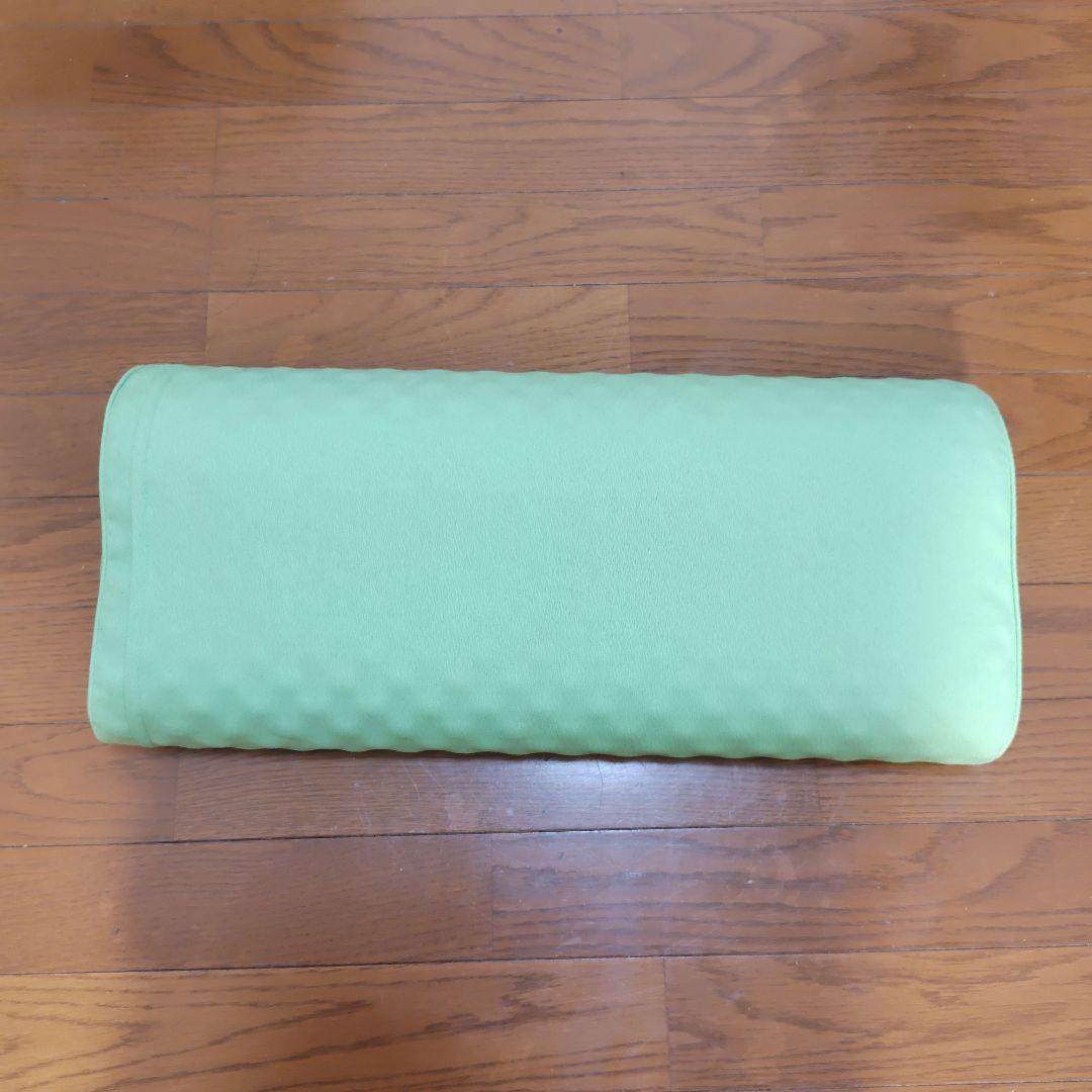 すややか 安眠枕 緑色 長方形