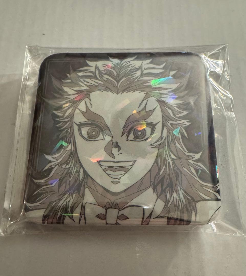 鬼滅の刃　MOCKTAIL ロト　煉獄杏寿郎　グリッター缶バッジ