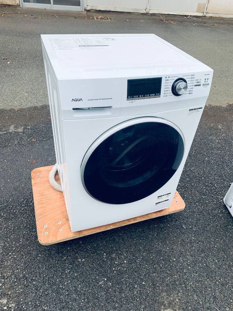 ✅AQUA ドラム式洗濯機✅ ✅AQW-FV800E✅送料設置無料