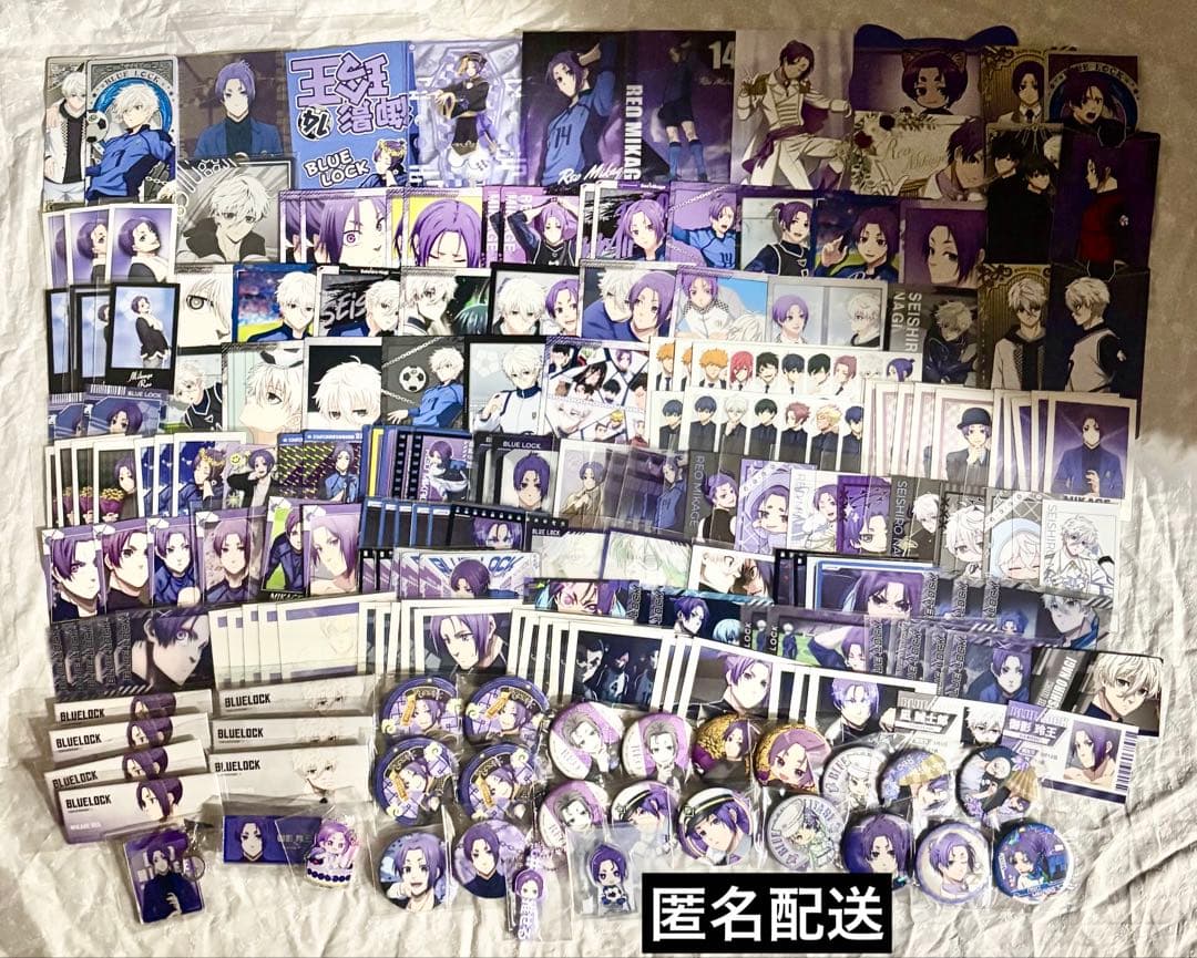 ブルーロック ブルロ展 御影玲王 凪誠士郎 缶バッジ ぱしゃこれ まとめ売り