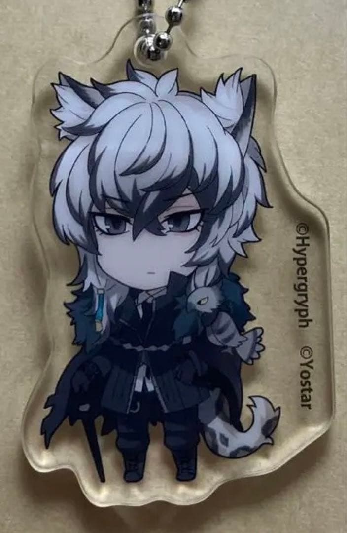 アークナイツ シルバーアッシュ ミニキャラアクリルキーホルダー