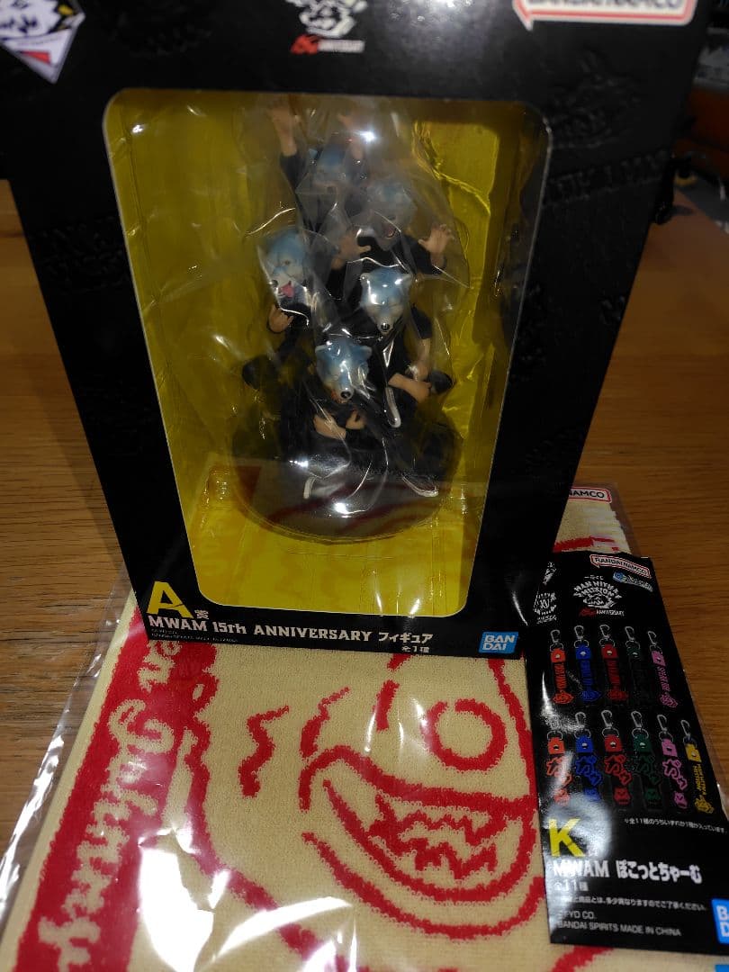 MWAM 15th ANNIVERSARY フィギュア＋ぽこっとちゃーむ＋タオル
