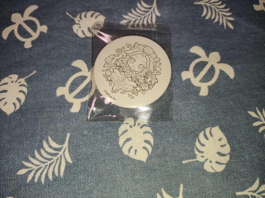 1/29まで 第五人格 スイパラ 線画缶バッジ 少女 4周年