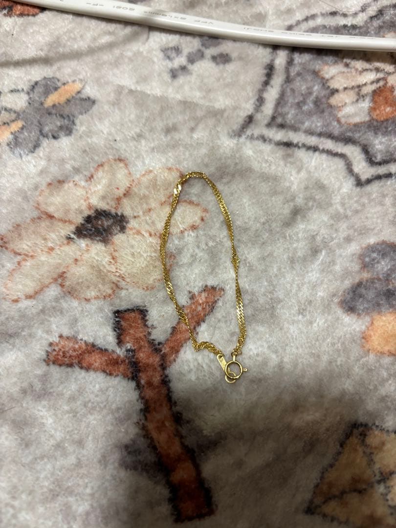 k18スクリューチェーンブレスレット