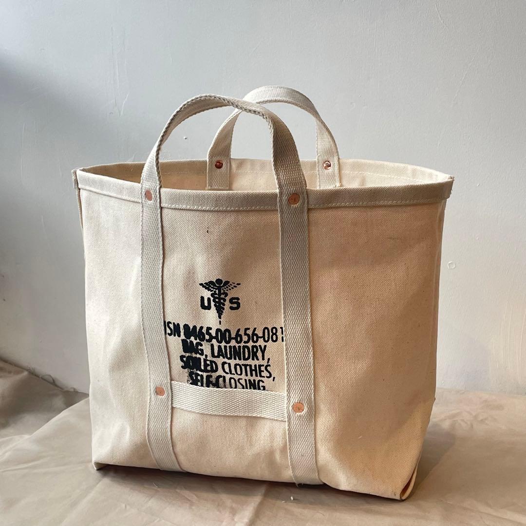 【1点物】アメリカ軍　トートバッグ　ビンテージ　USARMY 50s 60s