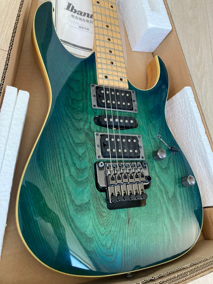Ibanez RG370 AHMZ エレキギター グラデーションブルー✳︎ケース付