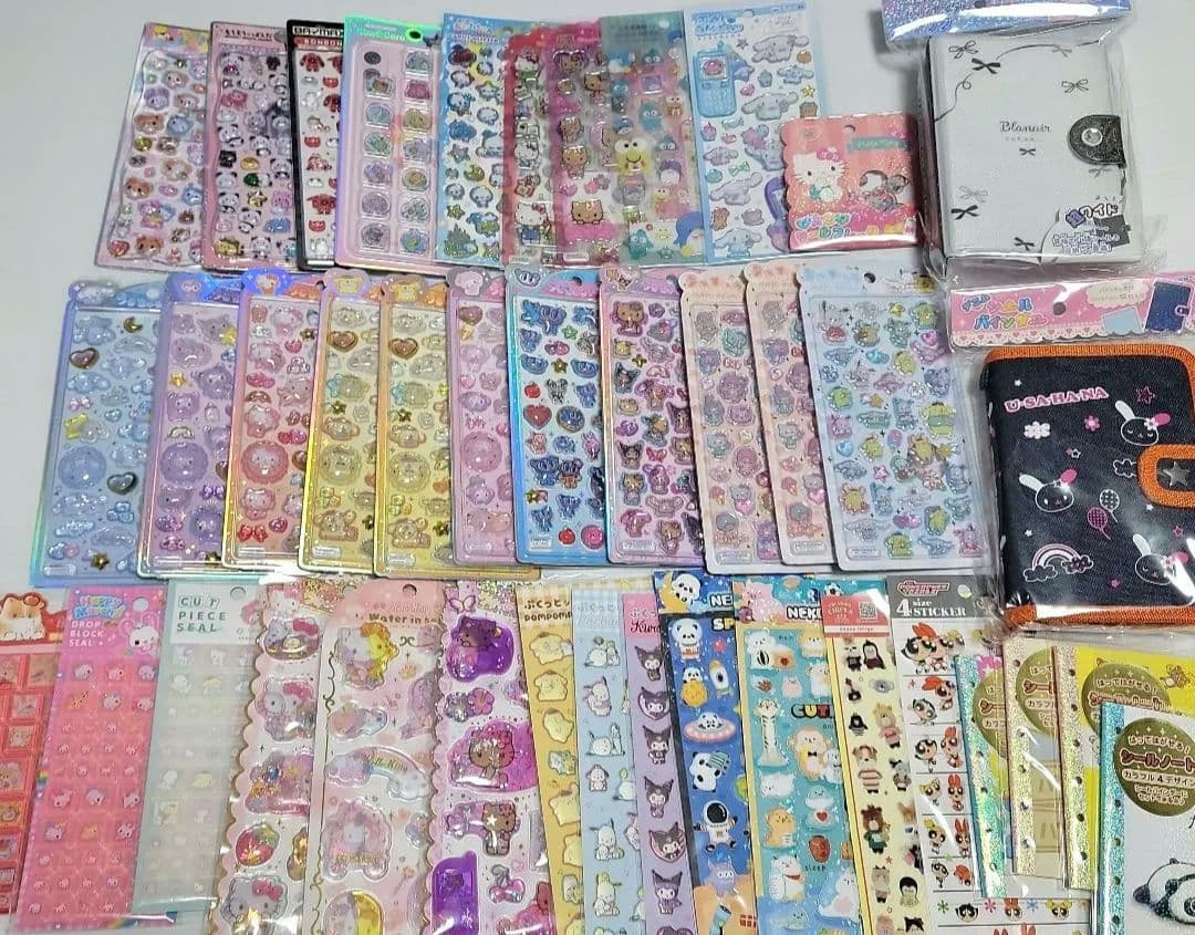 全て国内正規品　シール大量まとめ売り　うるちゅるポップシール　ボンドロセット Amazon | クラックス CRUX うるちゅる ポップシール サンリオ