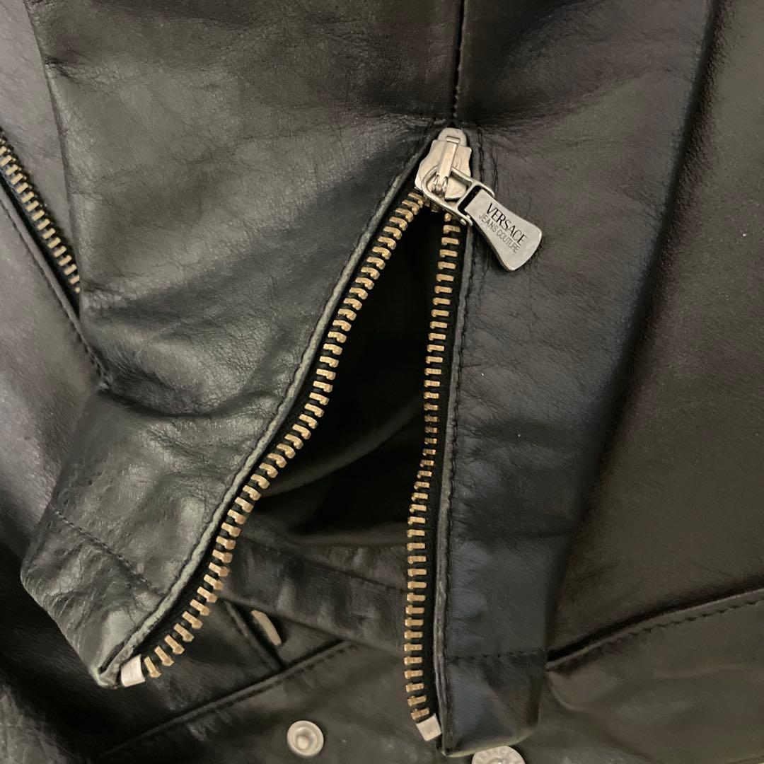 《最終値下げ》VERSACE JEANS COUTURE ライダース M