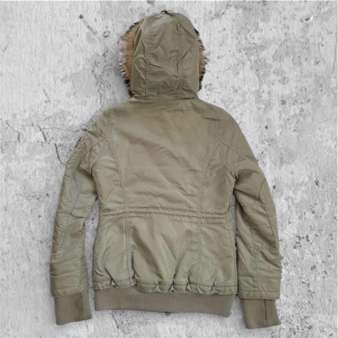 Y2K moussy n2bファーブルゾン 短丈 平成ギャルフェアリーグランジ