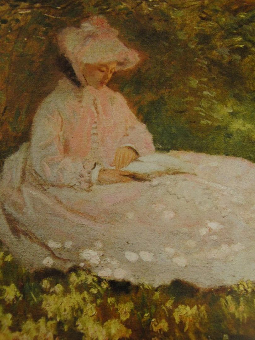 クロード・モネ、「Springtime」、厳選、希少大判画集・額装画、人気