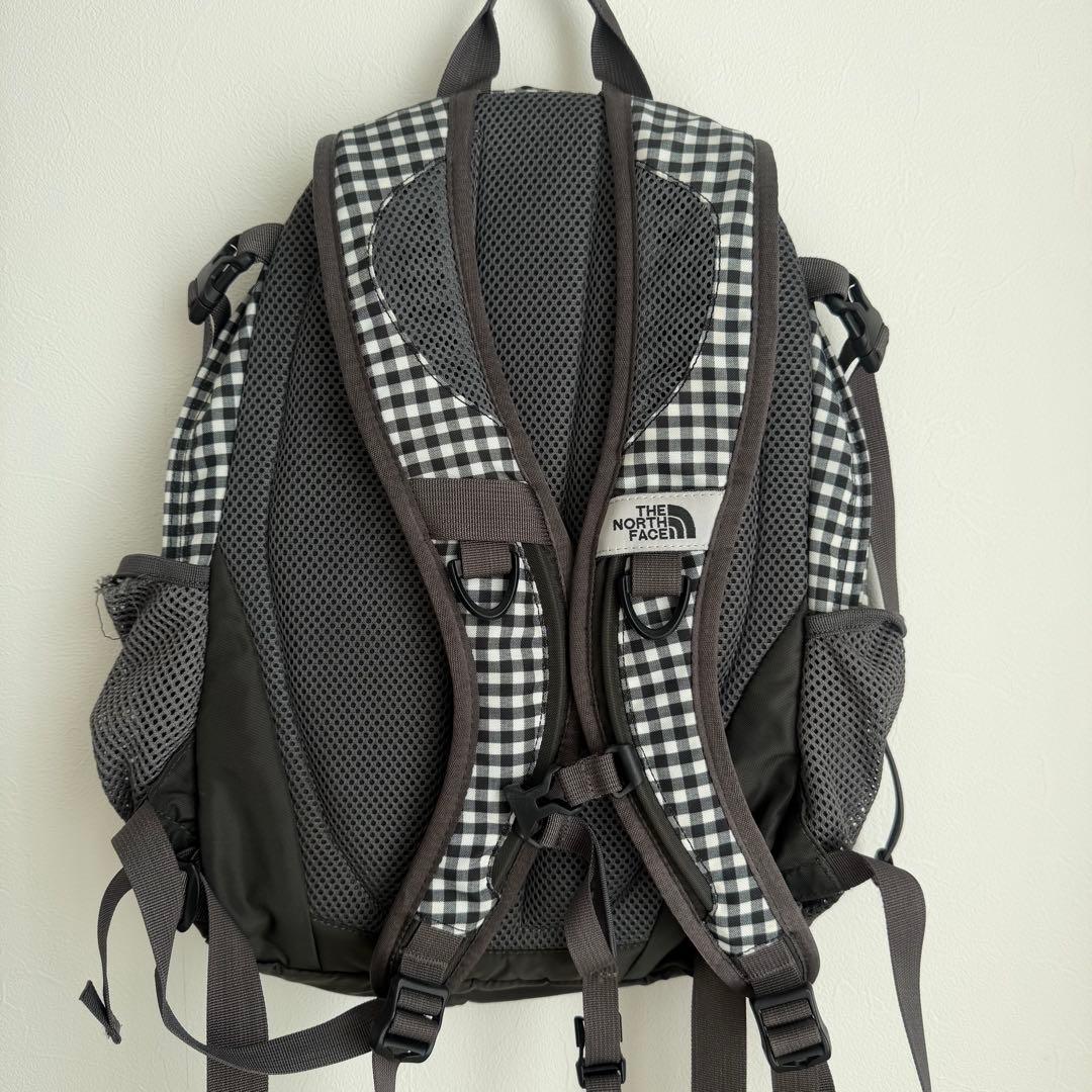 ノースフェイス ギンガムチェック柄リュック バックパック - メルカリ
