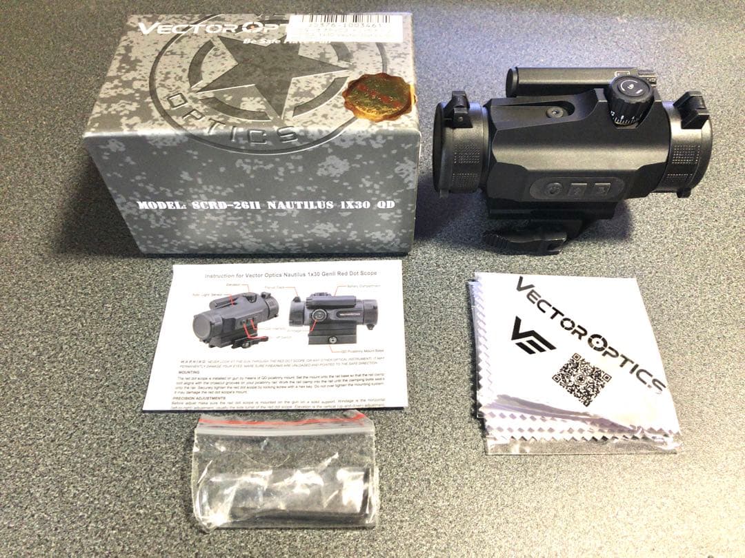 Vector Optics Nautilus 1x30 ドットサイト