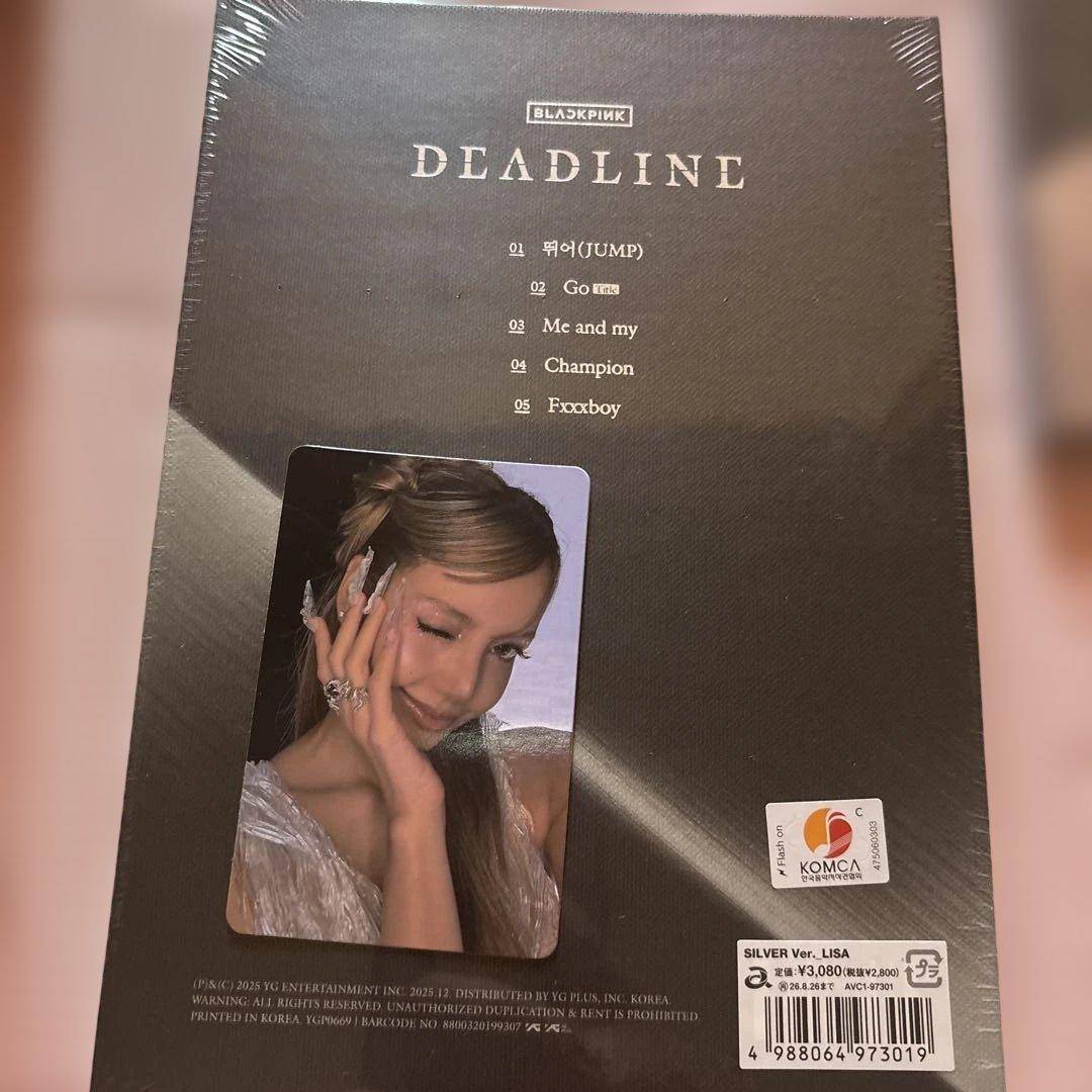 新品未開封 blackpink アルバム deadline リサ トレカ特典付き - メルカリ