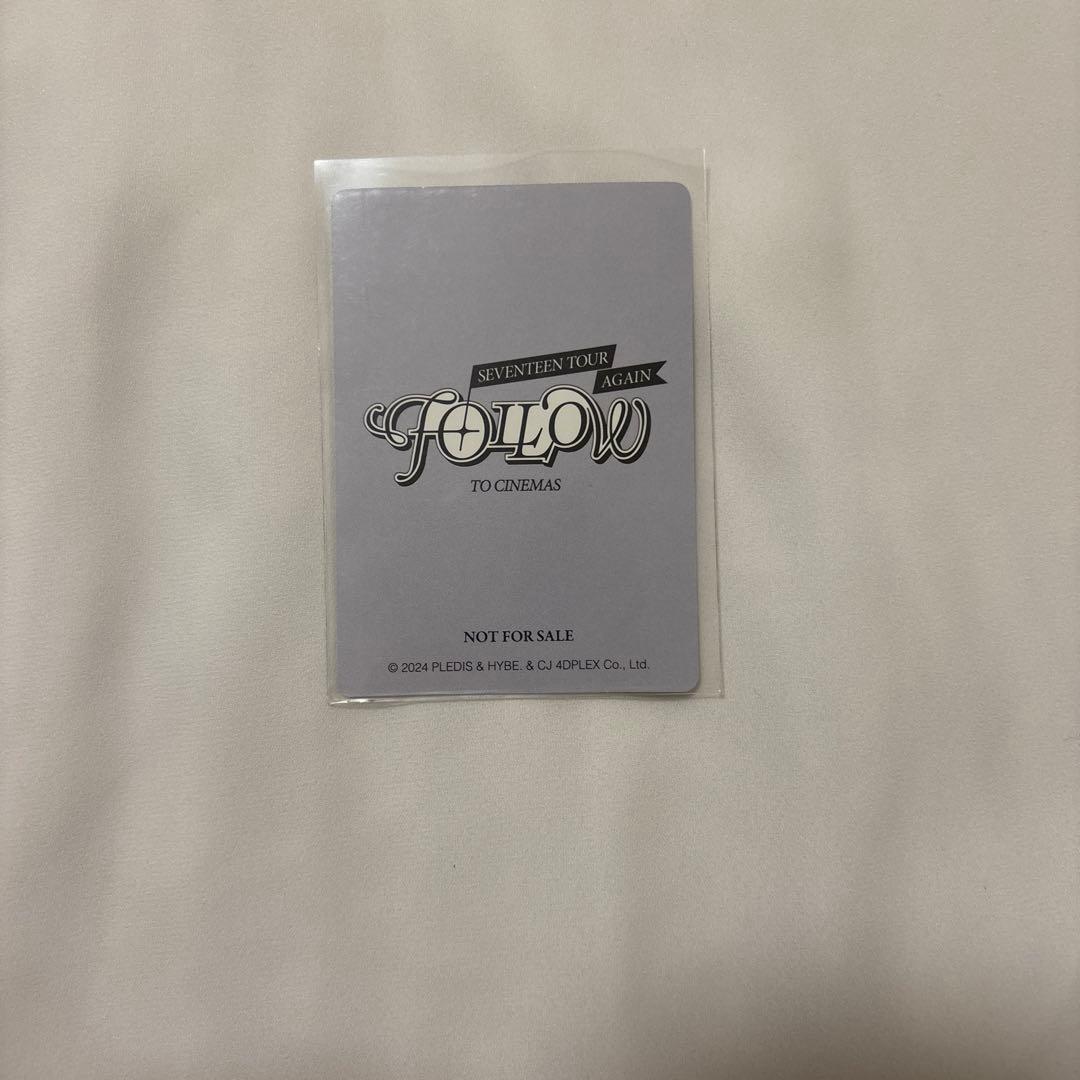 SEVENTEEN cinema ムビチケ 特典 トレカ ジョンハン - メルカリ