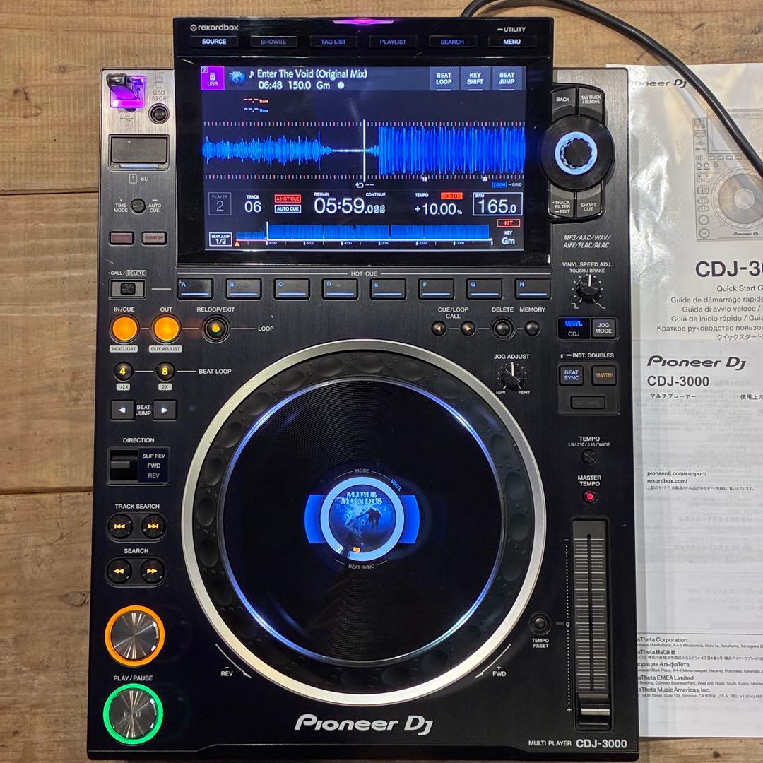 【即決可】Pioneer DJ CDJ-3000(送料込)